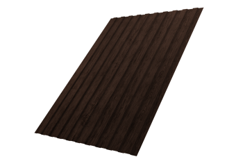 картинка Профнастил С8B v01 Grand Line 0,45 Print Premium Antique Wood TwinColor Центр Кровли