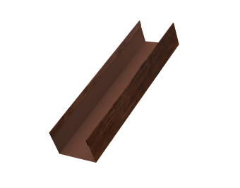 картинка Стойка жалюзи Milan,Tokyo 0,45 Print-Double Premium Cherry Wood Fresh (1,8м) Центр Кровли