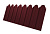 Профнастил C10A фигурный 0,5 Satin Matt RAL 3005 красное вино Центр Кровли
