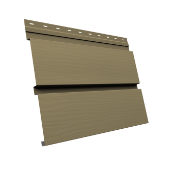 картинка Квадро брус 3D 0,45 PE с пленкой RAL 1014 слоновая кость Центр Кровли