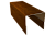 Планка П-образная заборная 20 0,4 Print Premium Golden Wood Intense FTC (2м) Центр Кровли