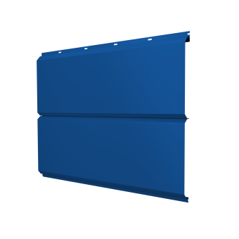 картинка ЭкоБрус new 0,45 PE с пленкой RAL 5005 сигнальный синий Центр Кровли