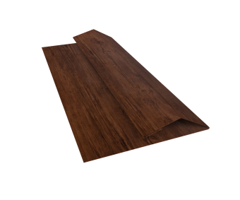 картинка Планка финишная БХ new 0,45 Print-Double Premium Cherry Wood Fresh (3м) Центр Кровли