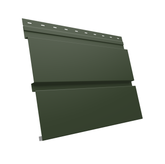картинка Квадро брус 0,5 Satin Matt TX с пленкой RAL 6020 хромовая зелень Центр Кровли