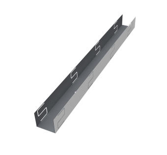 картинка Крепежный вкладыш универсальный жалюзи Milan Slim 0,5 Satin RAL 7024 (2м) Центр Кровли