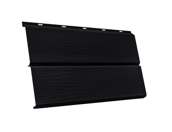 картинка ЭкоБрус new 3D 0,5 Drap TX RAL 9005 черный Центр Кровли