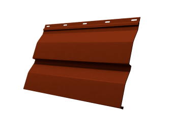 фото Корабельная доска НН 0,261 0,45 PE RAL 3009 оксидно-красный Центр Кровли картинка Корабельная доска НН 0,261 0,45 PE RAL 3009 оксидно-красный Центр Кровли