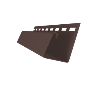 картинка Профиль универсальный J 7/8" Grand Line Decor Premium Acryl темный дуб (3,0м) Центр Кровли