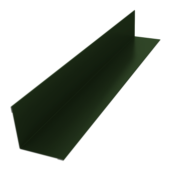 картинка Угол внутренний 70х70 0,5 Satin Matt TX RAL 6020 хромовая зелень (3м) Центр Кровли