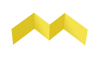 фото Угол внутренний фибросайдинга 0,45 PE с пленкой RAL 1018 цинково-желтый (2м) Центр Кровли картинка Угол внутренний фибросайдинга 0,45 PE с пленкой RAL 1018 цинково-желтый (2м) Центр Кровли