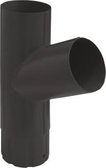 картинка Тройник трубы New, 90 мм Matte PU RR 32 Центр Кровли