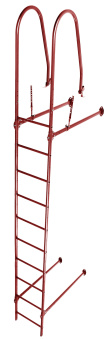 картинка Лестница стеновая Grand Line RAL 3011 2,76м Центр Кровли