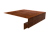 Планка околооконная сложная Экобрус Grand Line 250х50х25 0,4 Print Premium Golden Wood Fresh TwinColor (3м) Центр Кровли