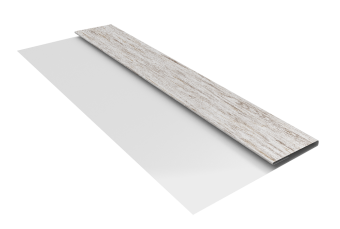 картинка Планка стартовая БХ new 0,45 Print Elite Snow Wood TwinColor (3м) Центр Кровли