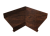 Угол отлива внутренний 70 0,45 Print-Double Premium с пленкой Cherry Wood Dark F Центр Кровли