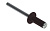 Заклёпка вытяжная Daxmer 4,8х12 RAL 3007 (500 шт) сталь/сталь Центр Кровли