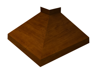 картинка Угол отлива внешний 250 0,45 Print-Double Premium с пленкой Golden Wood Intense F Центр Кровли