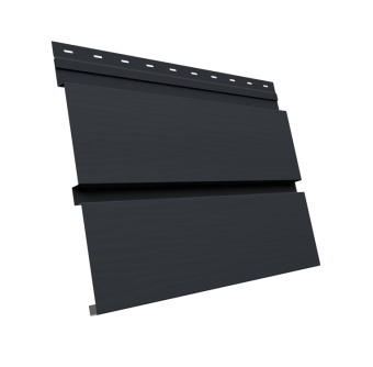 картинка Квадро брус 3D 0,5 Satin Matt TX с пленкой RAL 7024 мокрый асфальт Центр Кровли
