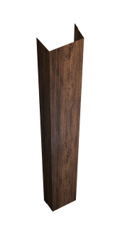 картинка Крепежная планка нижняя Texas 0,45 Print-Double Premium Antique Wood (1,8м) Центр Кровли