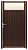 Калитка Estet Plus 2,4х1 RAL 8017/1014 Центр Кровли