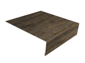 фото Планка лобовая/околооконная простая 190х50 Grand Line 0,45 Принт Элит Северное дерево TwinColor (3м) Центр Кровли картинка Планка лобовая/околооконная простая 190х50 Grand Line 0,45 Принт Элит Северное дерево TwinColor (3м) Центр Кровли