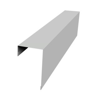 фото Планка торцевая фасадная фальц 65мм 0,45 Drap TX RAL 7047 телегрей 4 (2м) Центр Кровли картинка Планка торцевая фасадная фальц 65мм 0,45 Drap TX RAL 7047 телегрей 4 (2м) Центр Кровли