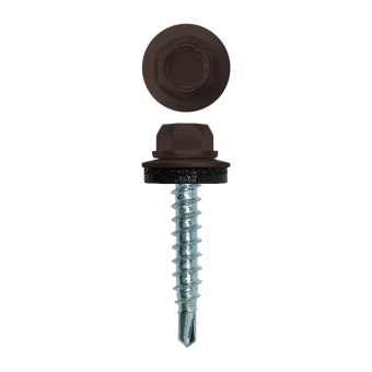 фото Саморез кровельный 4,8х29 (250шт) сверло №1 RR 32 Центр Кровли картинка Саморез кровельный 4,8х29 (250шт) сверло №1 RR 32 Центр Кровли