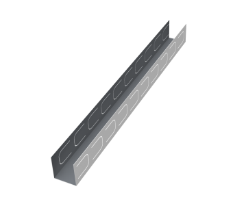 картинка Крепежный вкладыш универсальный жалюзи Texas 0,5 Satin RAL 7024 мокрый асфальт (2м) Центр Кровли