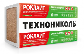 картинка Утеплитель Роклайт 35кг/м3 (0,288 м3; 5,76 м2 /уп) 1200х600х50мм Центр Кровли