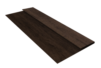 картинка Планка стартовая БХ new 0,45 Print-Double Premium Antique Wood (3м) Центр Кровли