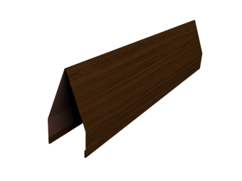 картинка Ламель забора жалюзи Tokyo new 0,45 Print Elite Choco Wood TwinColor Центр Кровли