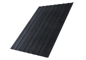 картинка Профнастил С10A 0,45 Print Premium Grey Wood TwinColor Центр Кровли