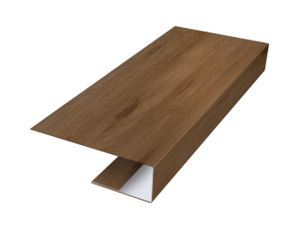 картинка J-Профиль 12мм 0,45 Print Premium Pine Wood Fresh (2м) Центр Кровли