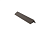 Профиль угловой CM Decking 2000х50х38х8 мм, цвет black wood (черное дерево) Центр Кровли