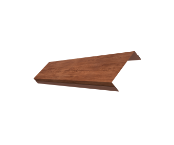 картинка Ламель обратная 100 забора жалюзи Texas 0,45 Print Premium Rowan Wood Intense FTC Центр Кровли