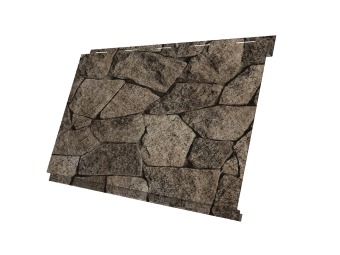 картинка Вертикаль 0,2 classic 0,45 Print Elite с пленкой King Stone TwinColor Центр Кровли