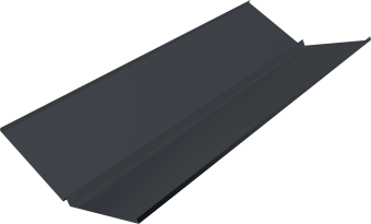 фото Планка ендовы нижней с компенсатором Grand Line 0,5 Velur X RAL 7024 мокрый асфальт (3м) Центр Кровли картинка Планка ендовы нижней с компенсатором Grand Line 0,5 Velur X RAL 7024 мокрый асфальт (3м) Центр Кровли