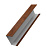 Крышка жалюзи Milan,Tokyo 0,45 Print Premium Golden Wood Intense FTC (2м) Центр Кровли