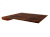 Планка завершающая 0,45 Print Premium Cherry Wood Dark FTC (2м) Центр Кровли