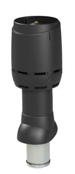 картинка Выход вентиляционный Vilpe Flow 125/ИЗ/500 черный Центр Кровли