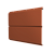 ЭкоБрус new 0,5 Satin Matt с пленкой RAL 8004 терракота Центр Кровли