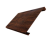 Ламель лицевая 200 забора жалюзи Texas 0,45 Print Premium с пленкой Cherry Wood Dark FTC Центр Кровли