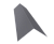 Планка конька плоского 145х145 0,45 Drap TX RAL 7004 сигнальный серый (3м) Центр Кровли