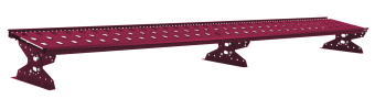 картинка Мостик переходной Grand Line RAL 3003 3м Центр Кровли