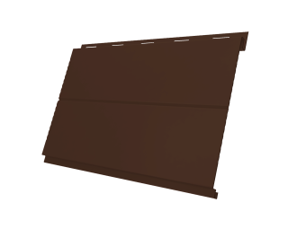 картинка Софит Вертикаль 0,2 line Grand line 0,45 Drap TwinColor с пленкой RAL 8017 шоколад Центр Кровли