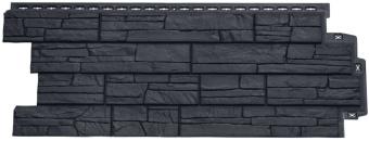 картинка Фасадная панель Grand Line Сланец Classic графит Центр Кровли