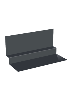 картинка Планка внутреннего угла для сайдинга Бетэко Клик RAL 7024 3м Центр Кровли