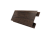 Планка H-образная Экобрус 0,45 Print-Double Elite с пленкой Antique Wood (3м) Центр Кровли