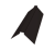 картинка Планка конька плоского 115х30х115 0,45 PE с пленкой RAL 9005 черный (2м) Центр Кровли Планка конька плоского 115х30х115 0,45 PE с пленкой RAL 9005 черный (2м) Центр Кровли