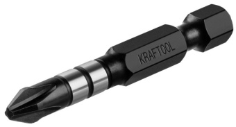 картинка Биты PH2 Kraftool Impact Pro, Philips, тип хвостовика E 1/4&Prime;, 50мм 10шт в пластиковом боксе (26191-2-50-S10) Центр Кровли